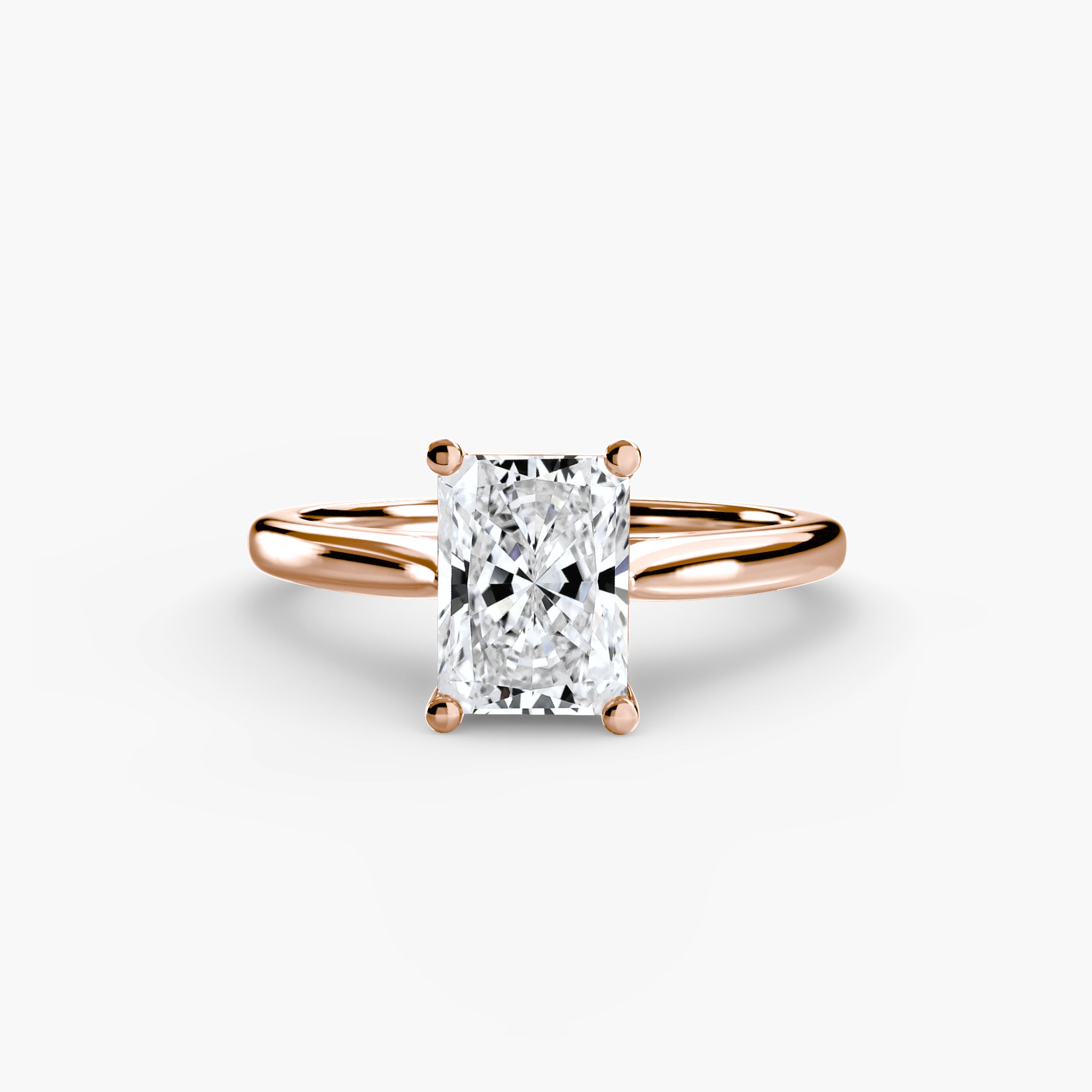 Amour Éternel – Bague de fiançailles solitaire avec diamant