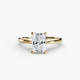 Amour Éternel – Bague de fiançailles solitaire avec diamant