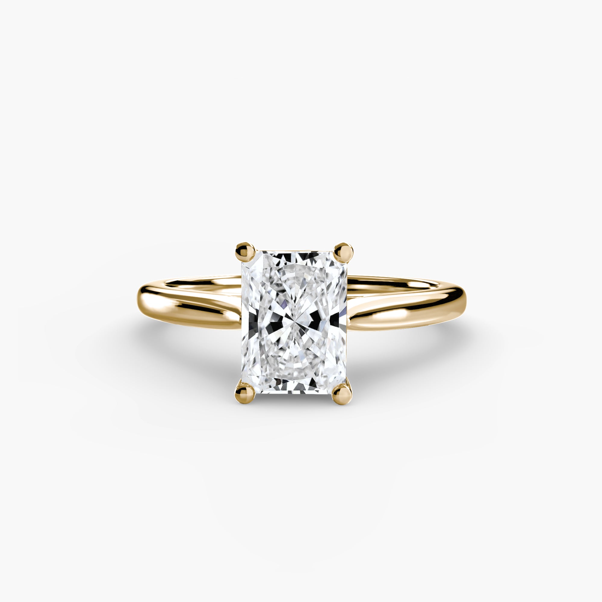 Amour Éternel – Bague de fiançailles solitaire avec diamant