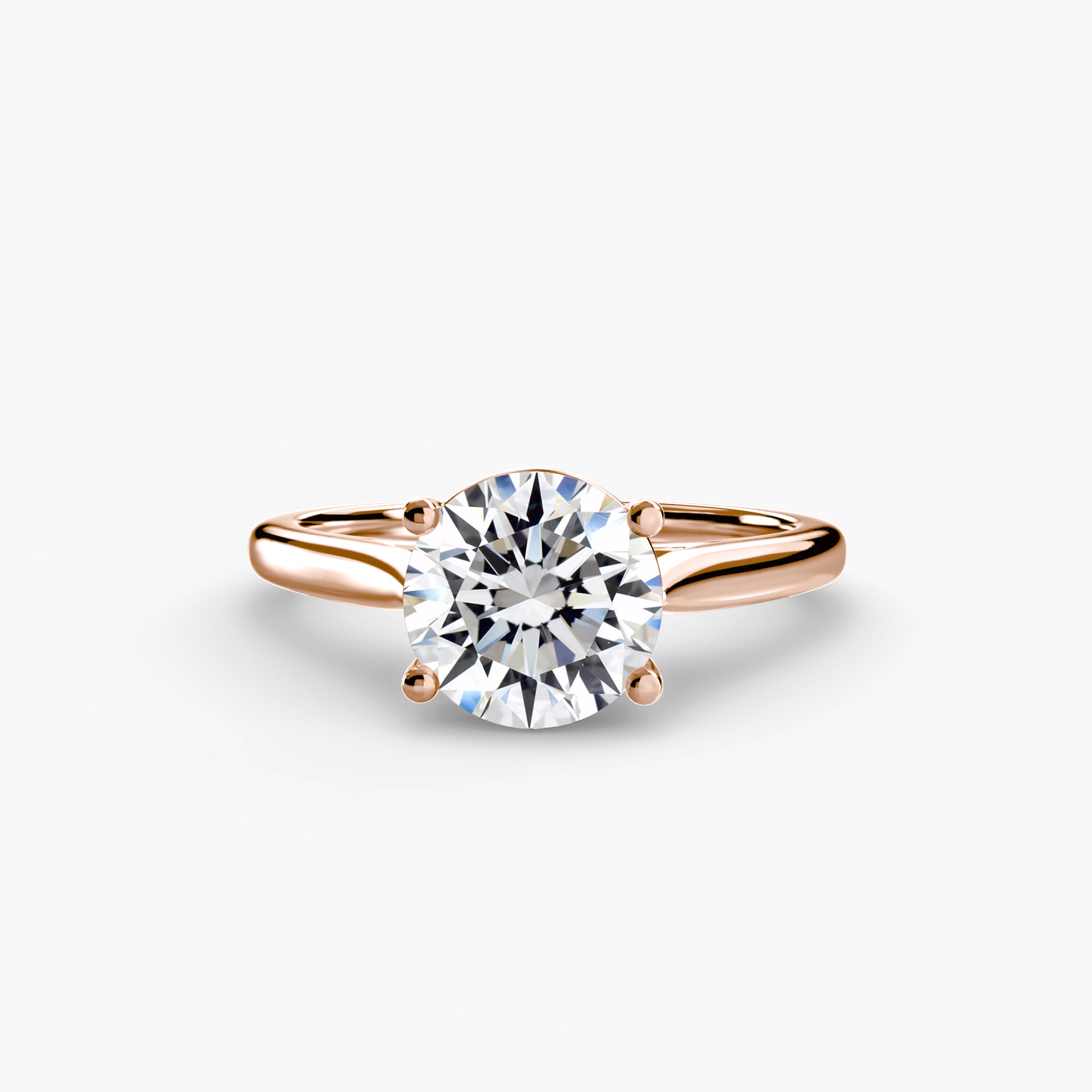 Amour Éternel – Bague de fiançailles solitaire avec diamant