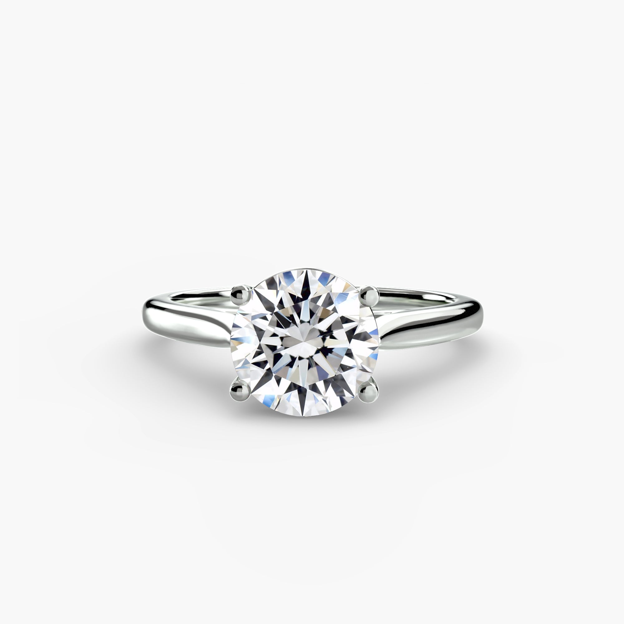 Amour Éternel – Bague de fiançailles solitaire avec diamant