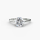 Amour Éternel – Bague de fiançailles solitaire avec diamant