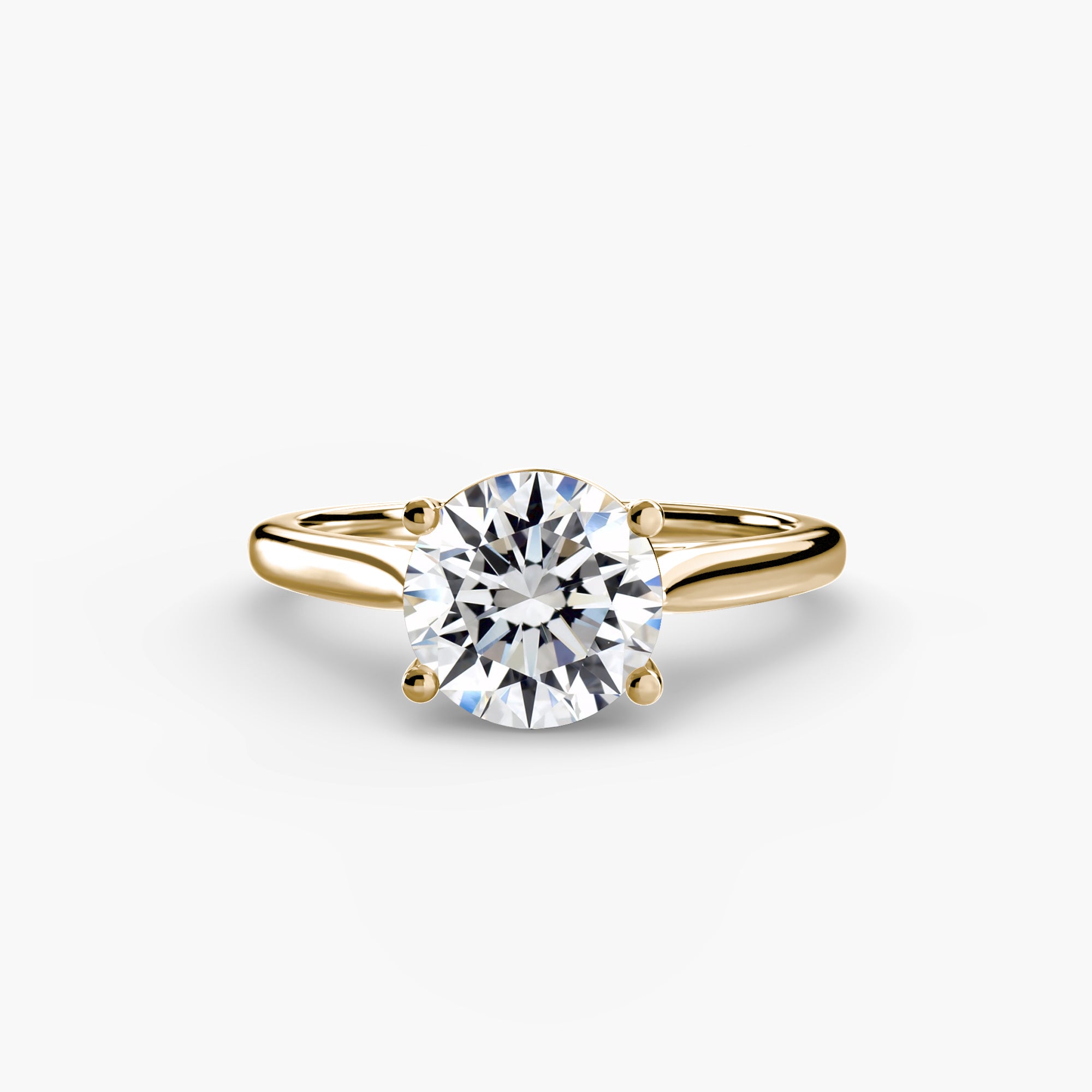 Amour Éternel – Bague de fiançailles solitaire avec diamant