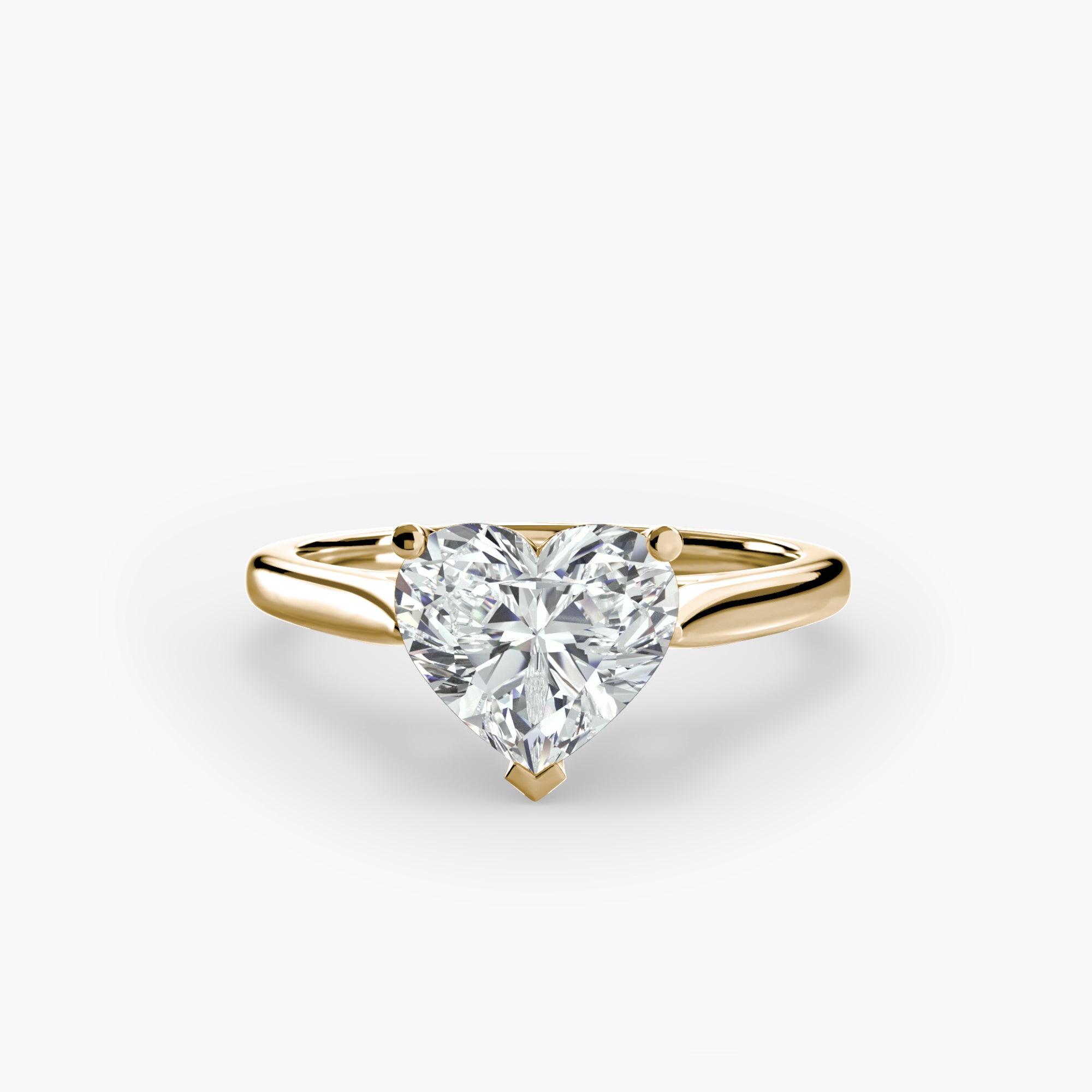 Amour Éternel – Bague de fiançailles solitaire avec diamant
