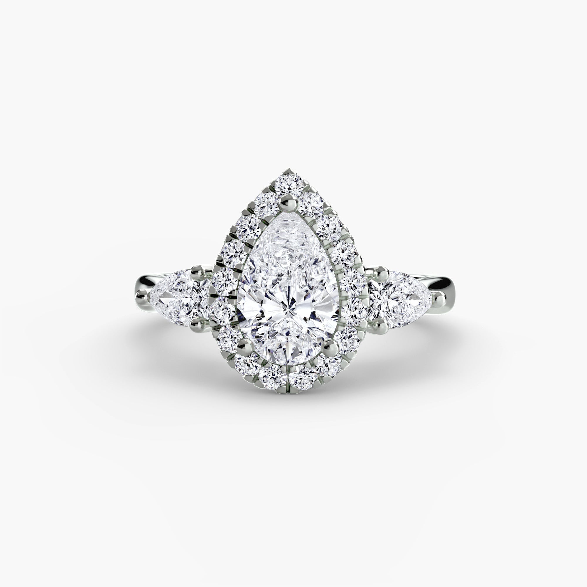 Bague terminée (taille britannique E½)