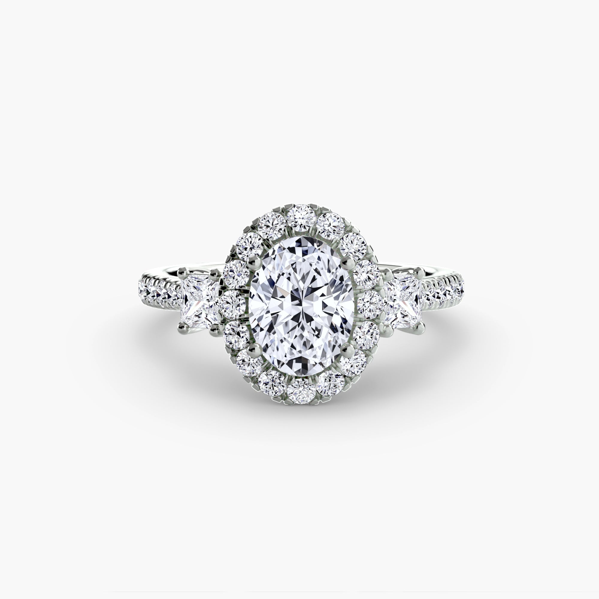 Bague terminée (taille britannique E½)
