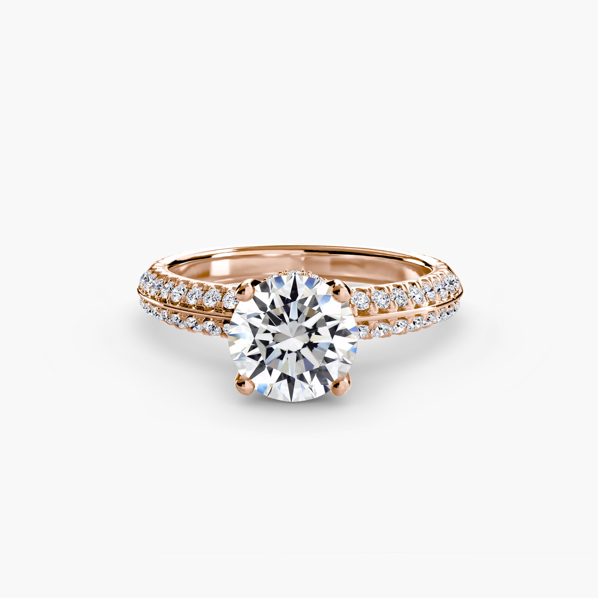 Solitaire avec pavé