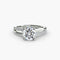 Le Solitaire Pavé Split Shank