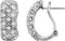 Boucles d'oreilles à clip ornées