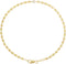 14K Yellow Gold .06 CT Natural Diamond Bezel-Set Link 7 1/2