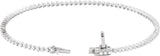 14K White Gold 1 1/2 CTW Lab-Grown Diamond 7 1/4" Line Bracelet