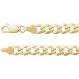 Chaîne gourmette 14K 7 mm