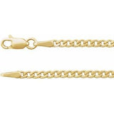 Chaîne gourmette 14K 2,35 mm