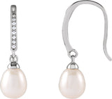 Boucles d'oreilles à perles accentuées
