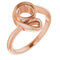 Bague ronde en or 18 carats de 5,8 mm