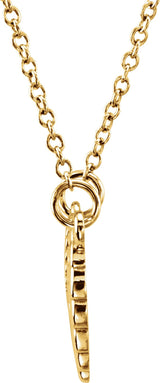 18K Yellow Gold Vermeil Tiny Posh® Angel Wings 16-18" Necklace