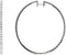 Boucles d'oreilles créoles intérieures-extérieures