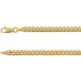 Chaîne gourmette 14K 4,4 mm