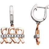 Boucles d'oreilles en diamant Me and My Two Friends®