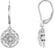 Boucles d'oreilles en filigrane granuleux