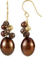 Boucles d'oreilles à perles accentuées