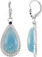 Boucles d'oreilles cabochon