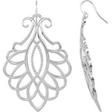 Boucles d'oreilles en filigrane