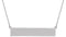 Sterling Silver Be Posh® Engravable Bar 16