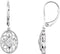 Boucles d'oreilles en filigrane granuleux