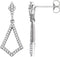 Boucles d'oreilles géométriques