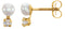 Boucles d'oreilles en perles pour jeunes
