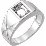 Bague ovale en argent sterling 8x6 mm