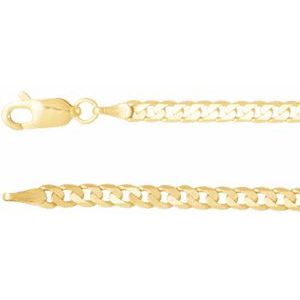 Chaîne gourmette 14K 3 mm