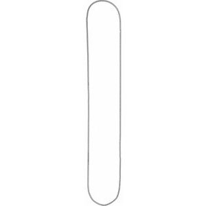 Chaîne gourmette en argent sterling de 2,25 mm