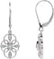 Boucles d'oreilles en filigrane granuleux