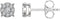 Boucles d'oreilles grappe