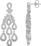 Boucles d'oreilles chandelier