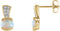 Boucles d'oreilles ornées