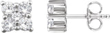 Boucles d'oreilles grappe