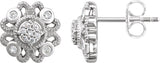 Boucles d'oreilles grappe