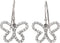 Boucles d'oreilles papillon ornées
