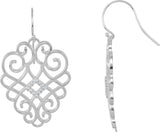 Boucles d'oreilles en filigrane