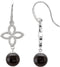 Boucles d'oreilles florales granuleuses