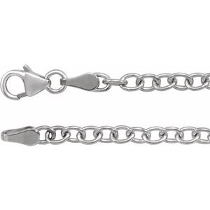 Chaîne en argent sterling 925 de 3,25 mm