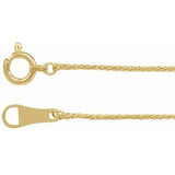 Chaîne de blé 18K 0,8 mm