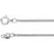 Chaîne gourmette en argent sterling de 1,6 mm