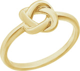 14K Yellow Gold Knot Ring