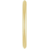 14K Yellow Gold Knife Edge Band Size 7
