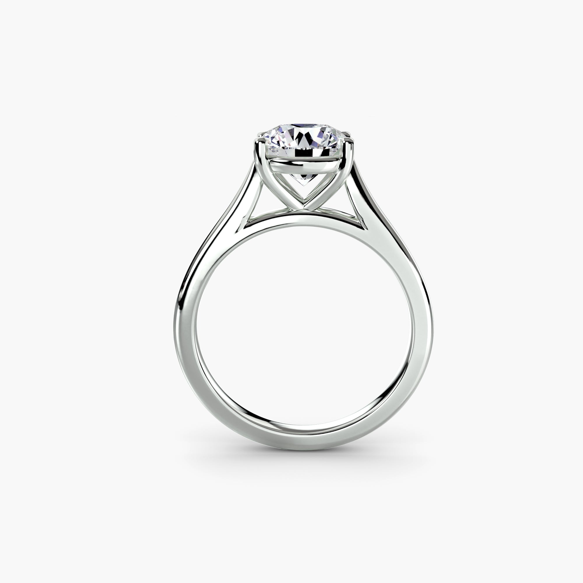 Amour Éternel – Bague de fiançailles solitaire avec diamant